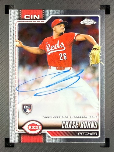 2026 topps chrome chase burns - 2026,