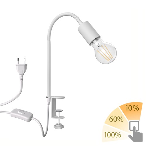 Lampada morsetto e27 lele - morsetto,