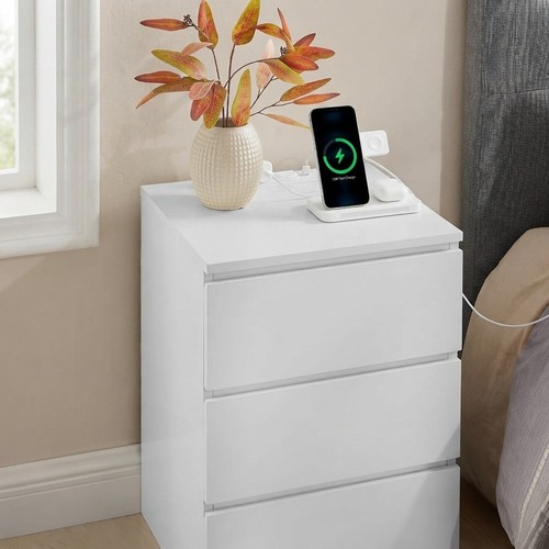 Comodino cloud bianco con - comodino,