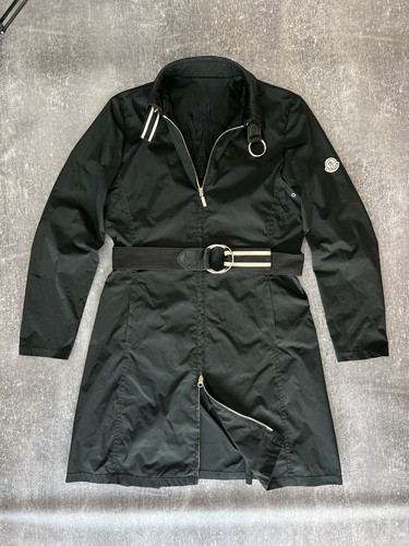 Moncler donna nero cappotto