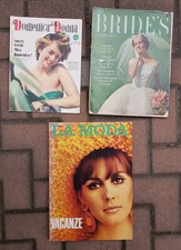 Lotto riviste vintage moda matrimonio spose anni '50 '60