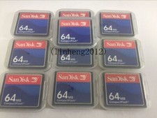 10 pezzi 64 MB Sandisk Compact