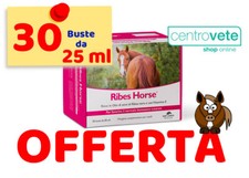 NBF LANES Ribes Horse 30 buste da 25 ml → Favorisce il benessere Cutaneo Cavalli
