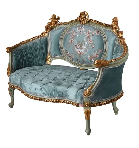 Divano boudoir barocco - divano,