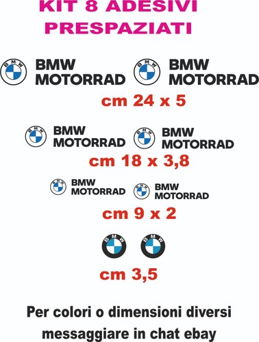 Adesivi bmw motorrad vinie - motorrad,