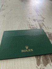 Rolex Portacarte Verde