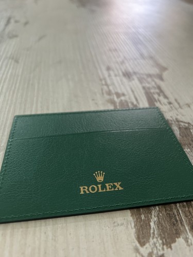 Rolex portacarte verde - rolex,