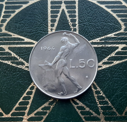 Lire 1964 vulcano - ($), (vulcano