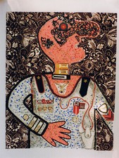 ENRICO BAJ - SERIGRAFIA -