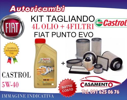 Kit tagliando fiat punto evo - kit,