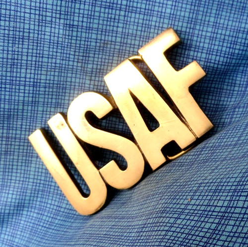Fibbia cintura usaf air force - fibbia,