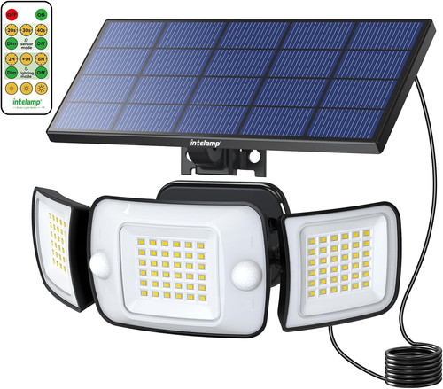 Proiettore solare con sensore - solare,