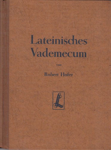 Buch lateinisches vademecum - buch:,