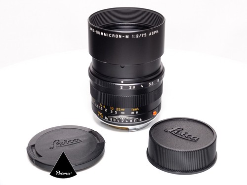Leica apo summicron mm f2 - 75,