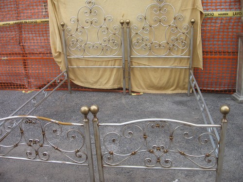 Letto matrimoniale ferro - letto,
