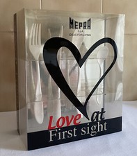 Servizio Posate Mepra “Amore A Prima Vista” Set24Pz Policarbonato Bianco