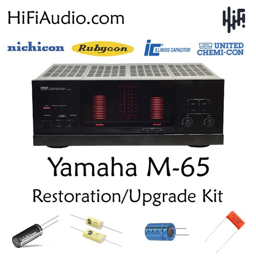 Yamaha m65 restauro - m65, recap