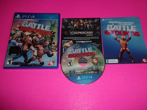 Wwe battle grounds - battle, (sony