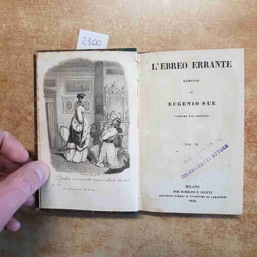 Ebreo errante romanzo - errante, di