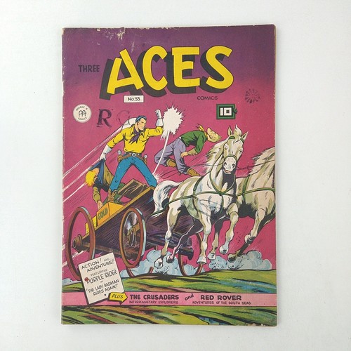 Three aces comics raro - three,