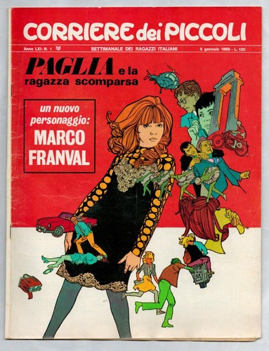 Corriere dei piccoli 1969 - corriere,