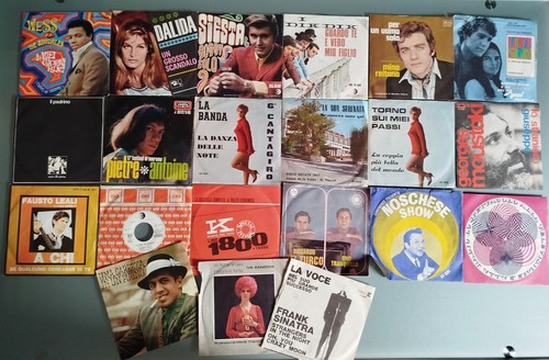 Lotto dischi vinile giri - vinile, 45