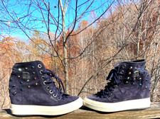 Scarpe con zeppa RucoLine blu