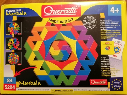 Quercetti mandala mosaic - mandala,