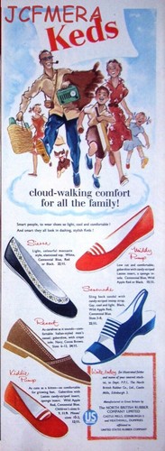 Vintage ked shoes advert - shoes,