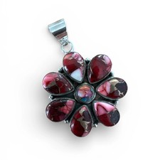 Ciondolo FIORE Kingman rosa