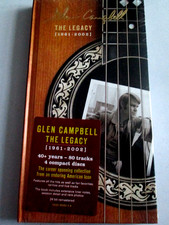 Glen Campbell - Legacy 1961-2017 [CD Box Set 4 Disc Collection] NEW AND SEALED