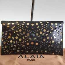 Borsa pochette Alaia in pelle