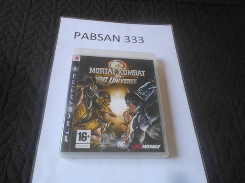Ps3 mortal kombat vs dc - -,
