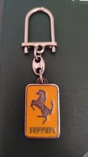 PORTACHIAVI FERRARI VINTAGE DEALER S.V.A. RAVENNA ORIGINALE ANNI 70 KEYRING 