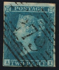 FRANCOBOLLO RARO PENNY BLU