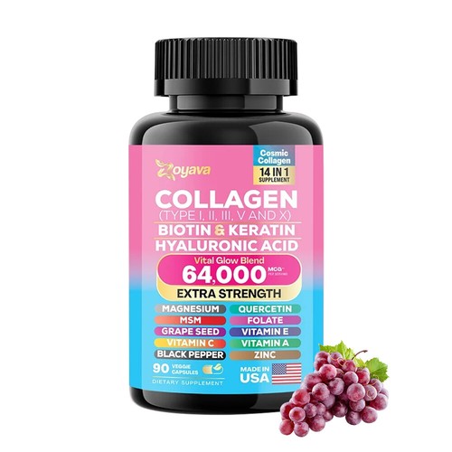 Collagen caps peptides types - collagen,
