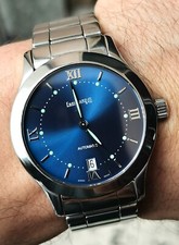 Orologio Eberhard Aiglon 41216 all stainless steel swiss made elegant montre