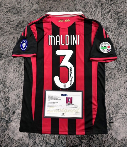 Maglia paolo maldini stampata - maglia,