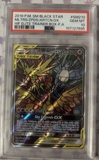 Moltres & Zapdos & Articuno GX SM210  ETB Promo PSA 10 Gem Mint