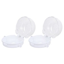  2 PZ Protezione Stufa Per Sicurezza Bambini Coperture di Sicurezza Pulsanti Fornello