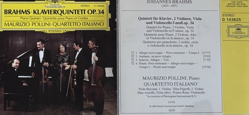 Brahms piano quintet - quintet, 34