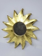 Specchio medio sole dorato in