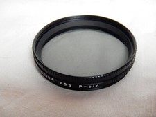 LEICA LEITZ P-CIR E55 POLARIZING FILTER Filtro Excellent M6 M5 35mm 24mm 85mm