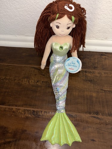 Peluche pupazzo sirena aurora - peluche,