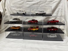 ABARTH COLLECTION IN TECA ANTIPOLVERE - SCALA 1/43 - MENU A TENDINA