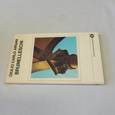 (Giulio Carlo Argan) Brunelleschi 1978 Mondadori oscar 21
