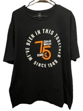 Ditch Witch 75th Anniversary T Shirt. “…Since 1949”. Size 2XL. NWOT