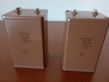 Condensatori carta e olio