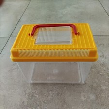 VASCHETTA ACQUARIO IN PLASTICA PER PESCI E TARTARUGHE  MISURE 22x13x15