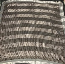 Sciarpa in seta con logo